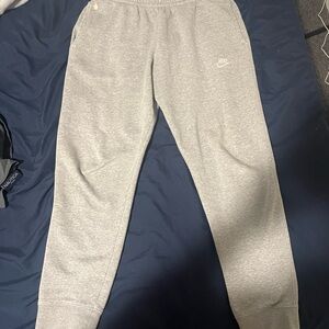 Nike grey sweatpants size medium